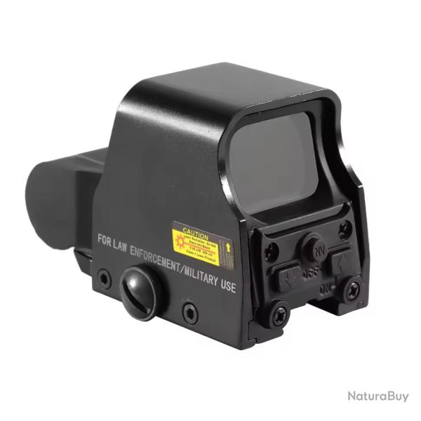 Vise holographique mod 553 rouge/vert (2)