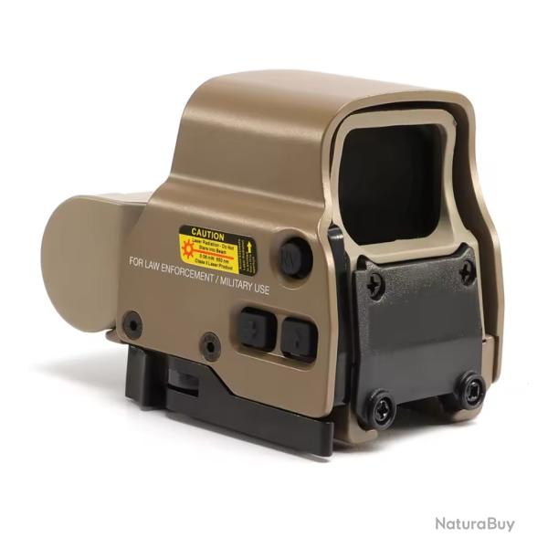 Vise holographique mod 558 TAN rouge/vert (2)