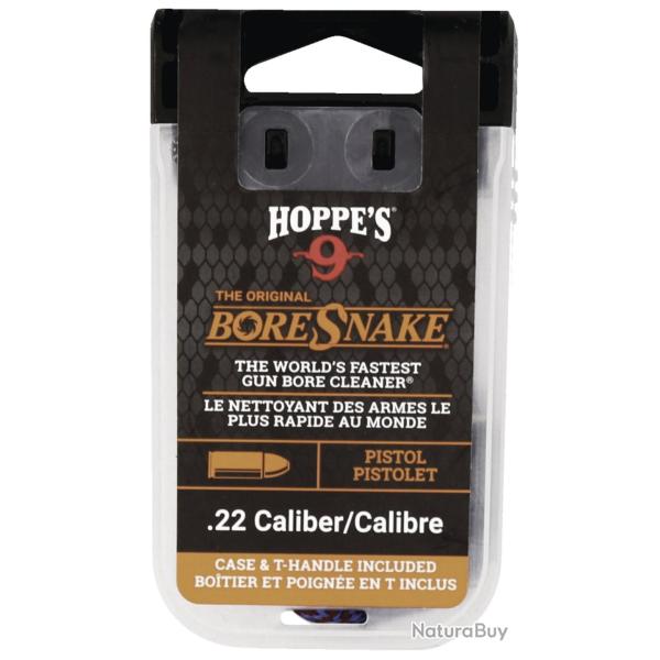 CORDON DE NETTOYAGE ARME DE POING HOPPES BORESNAKE DEN KAKI CAL. 9 MM / .38 SP / .357 MAG