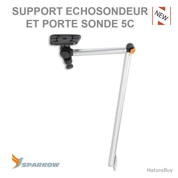 Support Fixation Sondeur et Porte Sonde Sparrow 5C