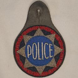Insigne tissu POLICE model vintage