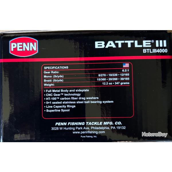 Penn Battle III 4000