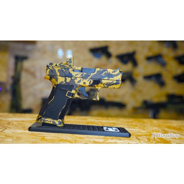 PISTOLET GLOCK 43X R MOS FS COMBO SHIELD CALIBRE CUSTOM PAR GALLIC WORKS