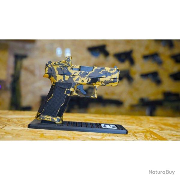 Pistolet Glock 43X R MOS FS Combo Shield Calibre Custom par Gallic Works