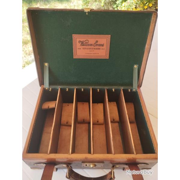 Superbe et rare mallette  cartouches Anglaise