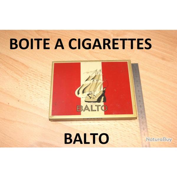boite � cigarettes fer de marque BALTO (liberation) - VENDU PAR JEPERCUTE (D25C12)