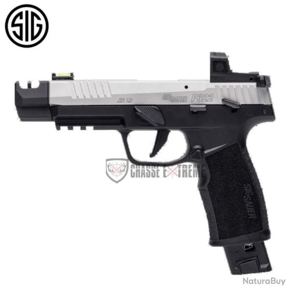 Pistolet SIG SAUER P322 COMP + Romeo Zero Elite Cal 22 Lr