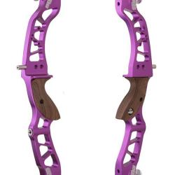 Poign&eacute;e recurve Kinetic Meos 21 pouces RH 21" anodized purple