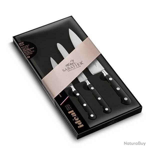 804480 Coffret 3 pices Sabatier Forg