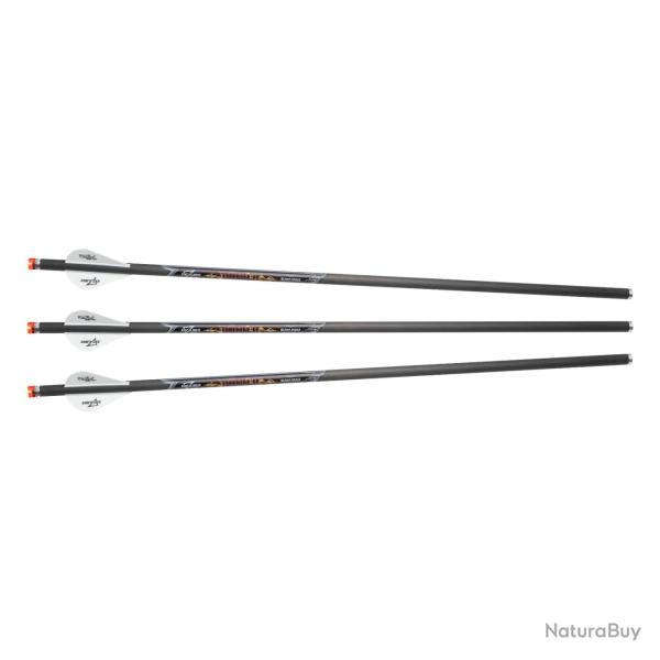 Flches Arbalte Excalibur - Diablo Carbone 18" - Encoche lumineuse / Pack de 3