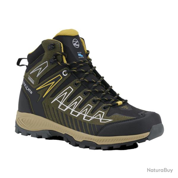 TREZETA - Thunder mid olive / jaune 44 1/2
