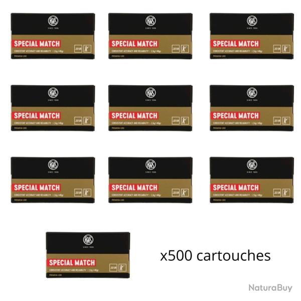 Munitions RWS cal.22lr premium line spcial match par 500