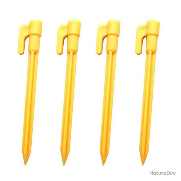 Clous de tente de Camping en plein air, piquet de sol triangulaire, auvent de sol, outils de Camping