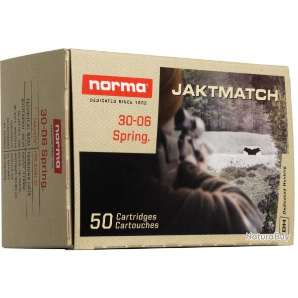 Munitions NORMA  8X57JS 123GR FMJ JAKTMATCH x2 boites