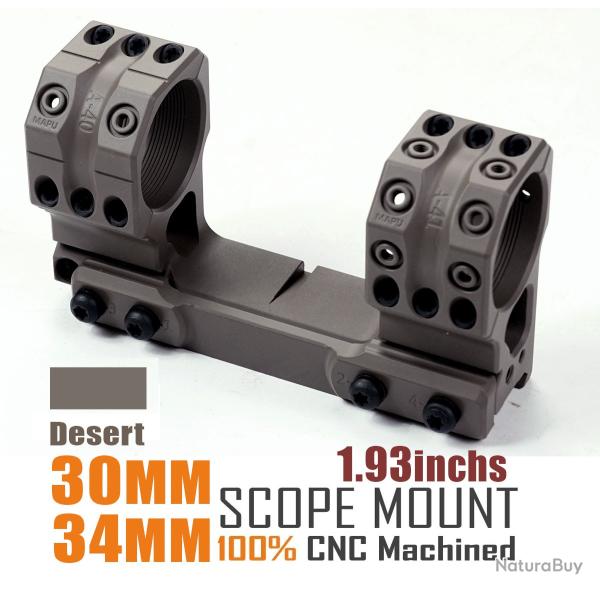 Anneaux de port�e haute 1.93 pouces pour rails Picatinny 1913, AR15, M4-**LIVRAISON GRATUITE