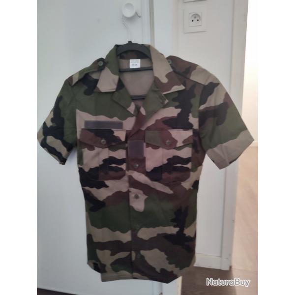 Chemise militaire lgre camouflage arme de terre
