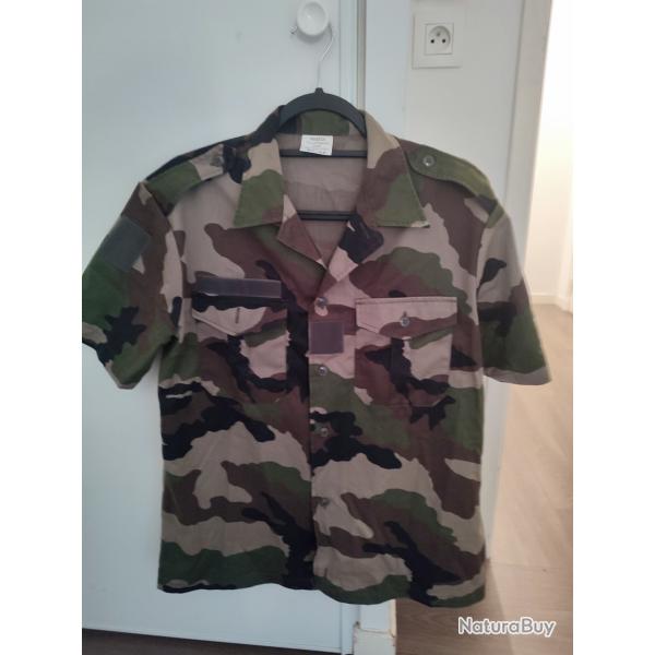 Chemise homme neuf lgre camouflage arme de terre