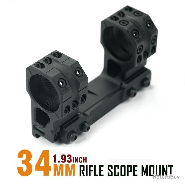 Anneaux de port�e haute 1,93 pouces pour rails Picatinny 1913, AR15 -**34mm