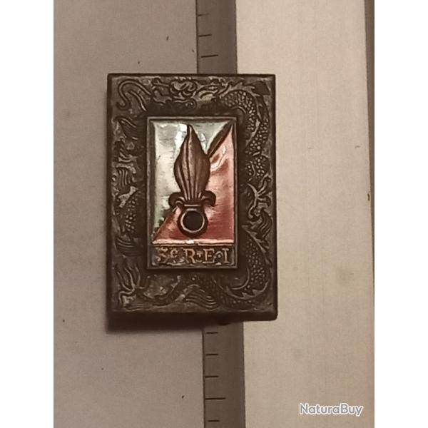 Insigne du 3�me r�giment �tranger d'infanterie (3�me REI) - Drago Paris (rue B�ranger)
