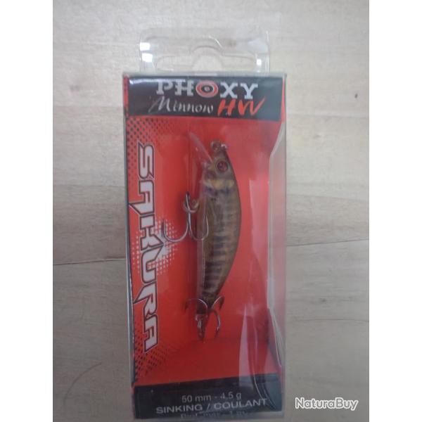 Leurre phoxy minnow hw 50