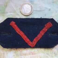 grade galon époque Algérie Indochine insigne tissu