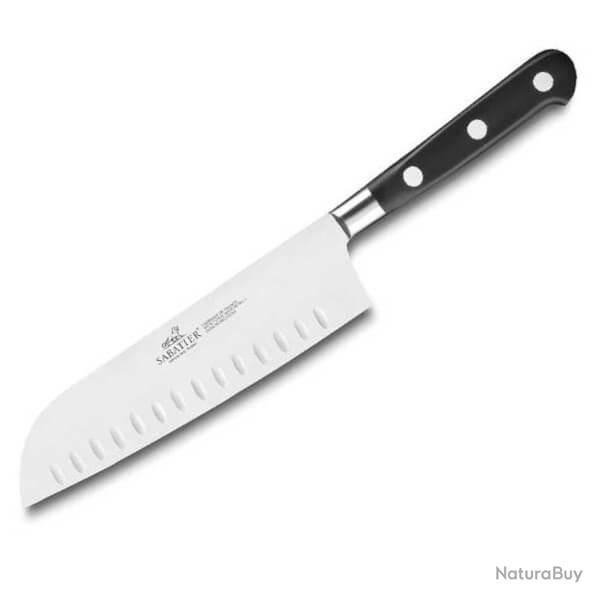 814780 Couteau Santoku Sabatier Id�al lame 18cm rivets inox