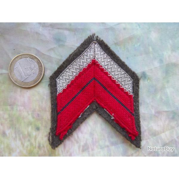 grade militaire artillerie galon caporal brigadier