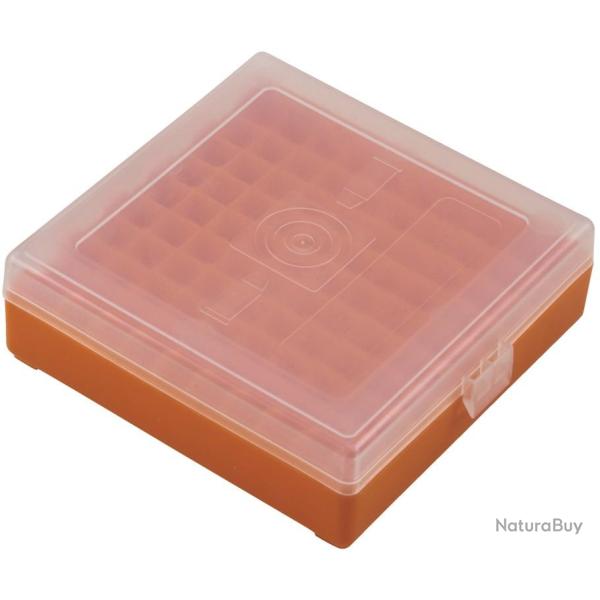 BOITE � MUNITIONS PISTEURS CAL. 9 MM PARA ORANGE BTE 100