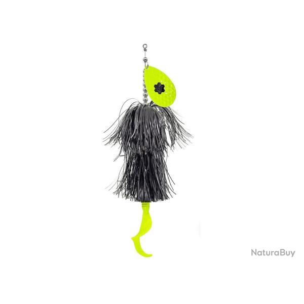 Cuiller Tournante Savage Gear Single Blades SB 86g 86g Black Chartreuse