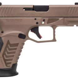 PISTOLET DY9 CAL 9X19 fde AVEC OPTIC READY, CHARGEURS 2x15 et 4 GRIPS DERYA