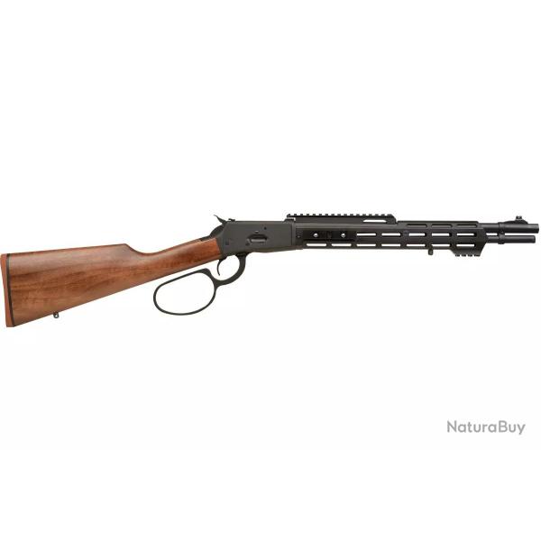 Carabine  levier sous garde HUGTEK LVR SWXB botier Noir-bois-Mlock Alu 51 cm 357 Magnum