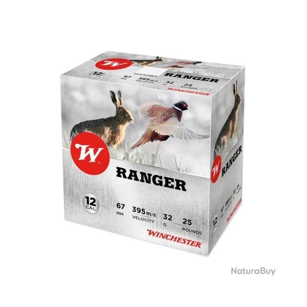 CARTOUCHE 12/67 RANGER G2 12MM 32G PB6 X25