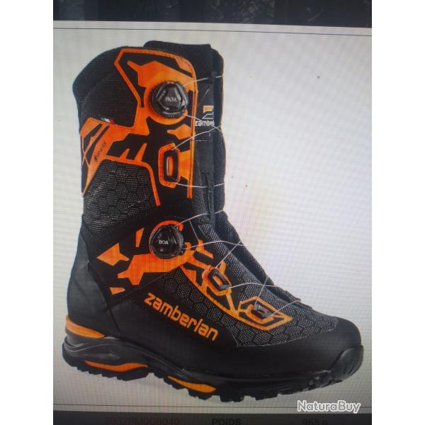 Chaussures zamberlan 3032 ull GTX primaloft rr black orange