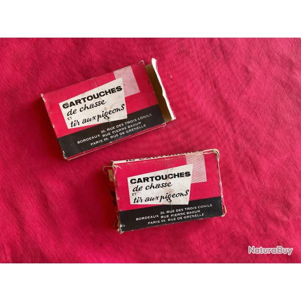 Lot de deux bo�tes de cartouches en poudre T, 14 mm, pas de prix de r�serve