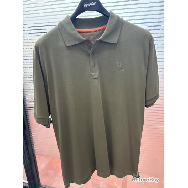 !! NEUF !! POLO BERETTA KAKI TAILLE L