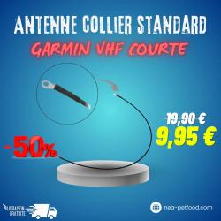 Antenne collier standard GARMIN VHF COURTE LIVRASION GRATUITE