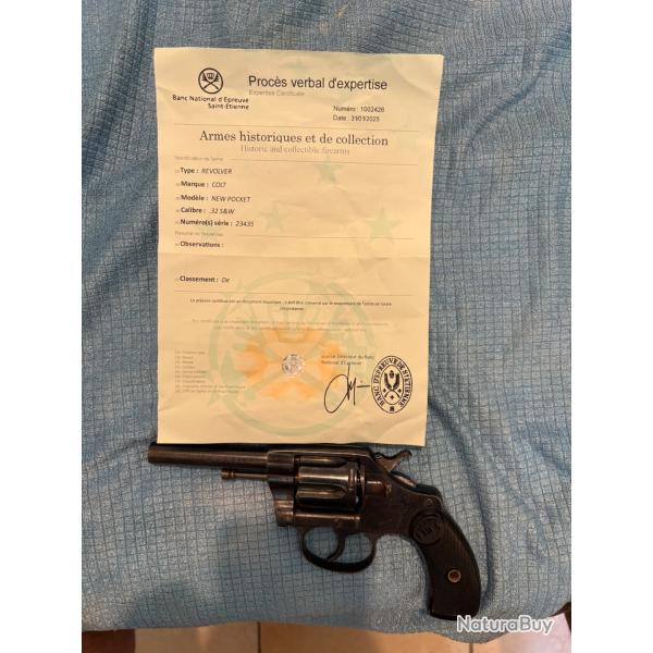 VEND AUTHENTIQUE COLT NEW POCKET