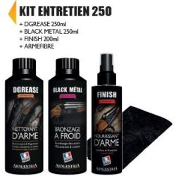 KIT ENTRETIEN 250 "DGREASE+BLACK METAL+FINISH"