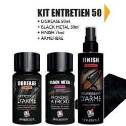 KIT ENTRETIEN 50 "DGREASE+BLACK METAL+FINISH"