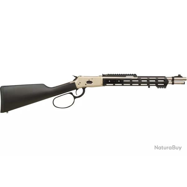 Carabine  levier sous garde HUGTEK LVR SSXN-Nickel-synthtique-MLockAlu 61 cm 357 Magnum