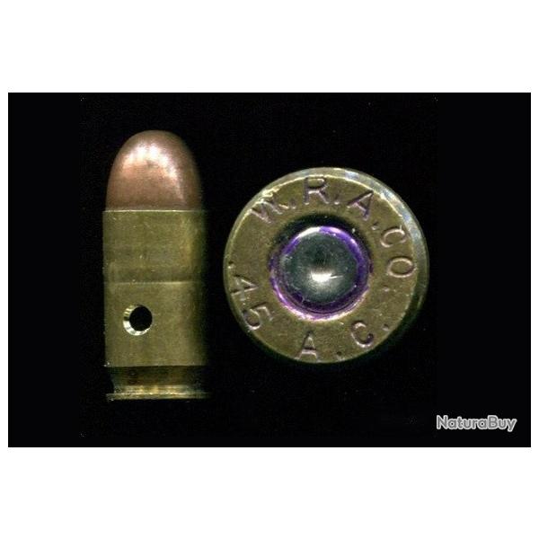 .45 ACP - ancien marquage W.R.A.Co.  .45 A.C. - neutra