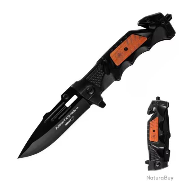 Couteau pliant - Survie - Multi fonctions (2)