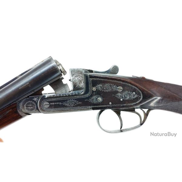 FUSIL JUXTA HAMMERLESS A PLATINES ARTISAN ESPAGNOL MADE IN SPAIN 16/70 Bon Cat�gorie C�1 Espagne XX�