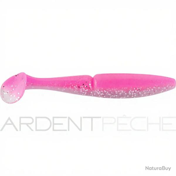 Leurre souple SAWAMURA One up shad 3 083 Pink back glitter belly