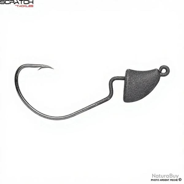 T�te plomb�e SCRATCH TACKLE Finess nose jig head 5g H2/0