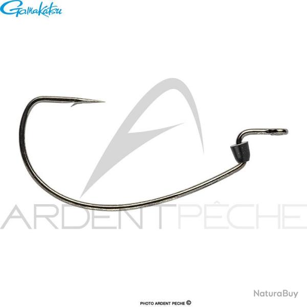 Hame�on texan GAMAKATSU Worm offset EWG with silicon stopper H4/0