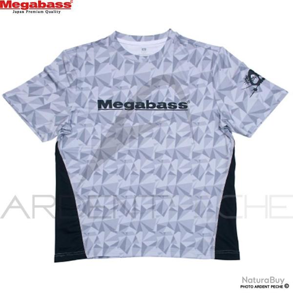 T Shirt MEGABASS Game white