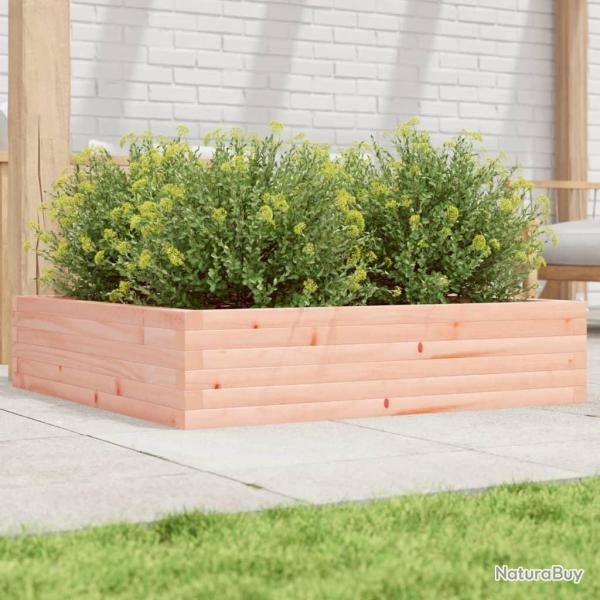 Jardinire 100x100x23 cm bois massif de douglas