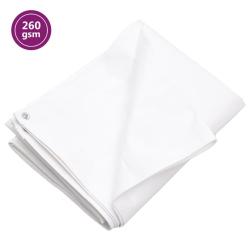 B&acirc;che 260 g/m&sup2; 4x6 m Blanc PEHD