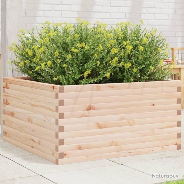 Jardinire 90x90x46 cm bois de pin massif